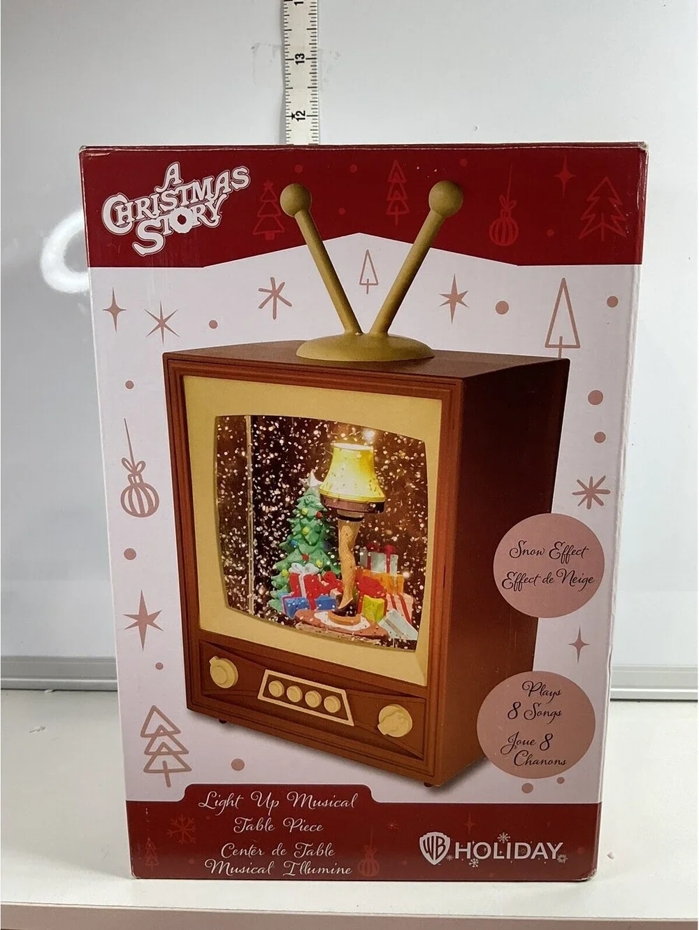 A Christmas Story Light Up Musical TV Table Decor Piece NEW